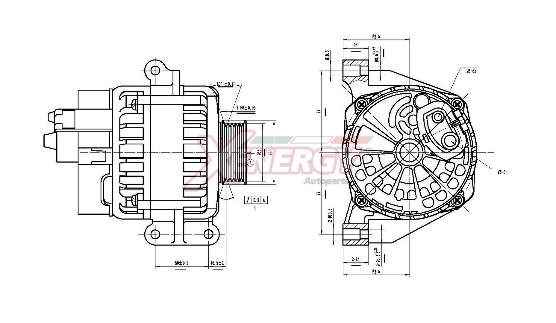 AP XENERGY Dynamo XAL19030AD XAL19030AD Dynamo FORD TRANSIT AP XENERGY