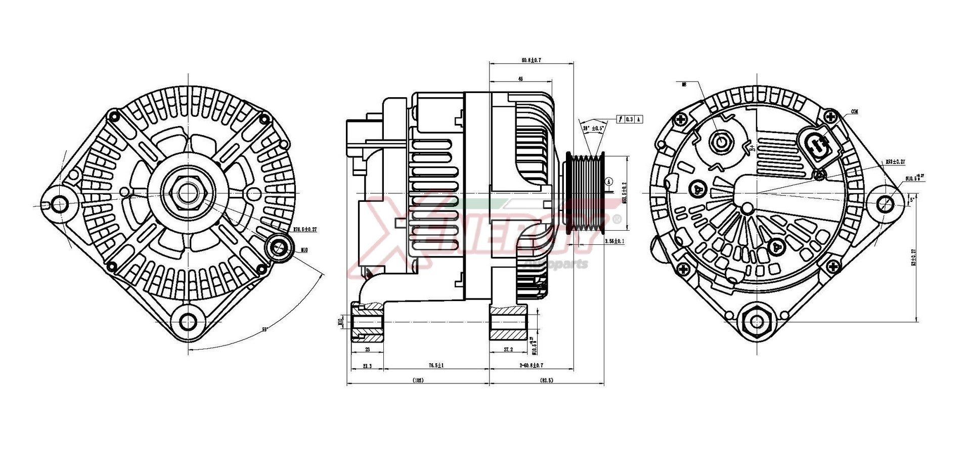 AP XENERGY Alternatore XAL26915AD XAL26915AD costo Alternatore SMART CITY-COUPE AP XENERGY