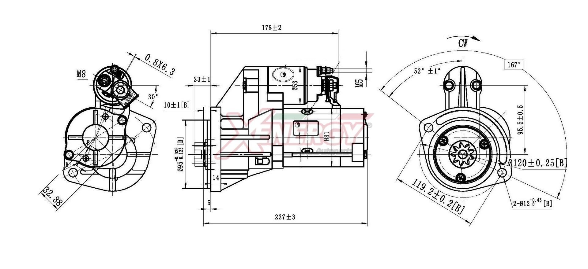 AP XENERGY Starter XST10420AD Starter NISSAN AP XENERGY XST10420AD