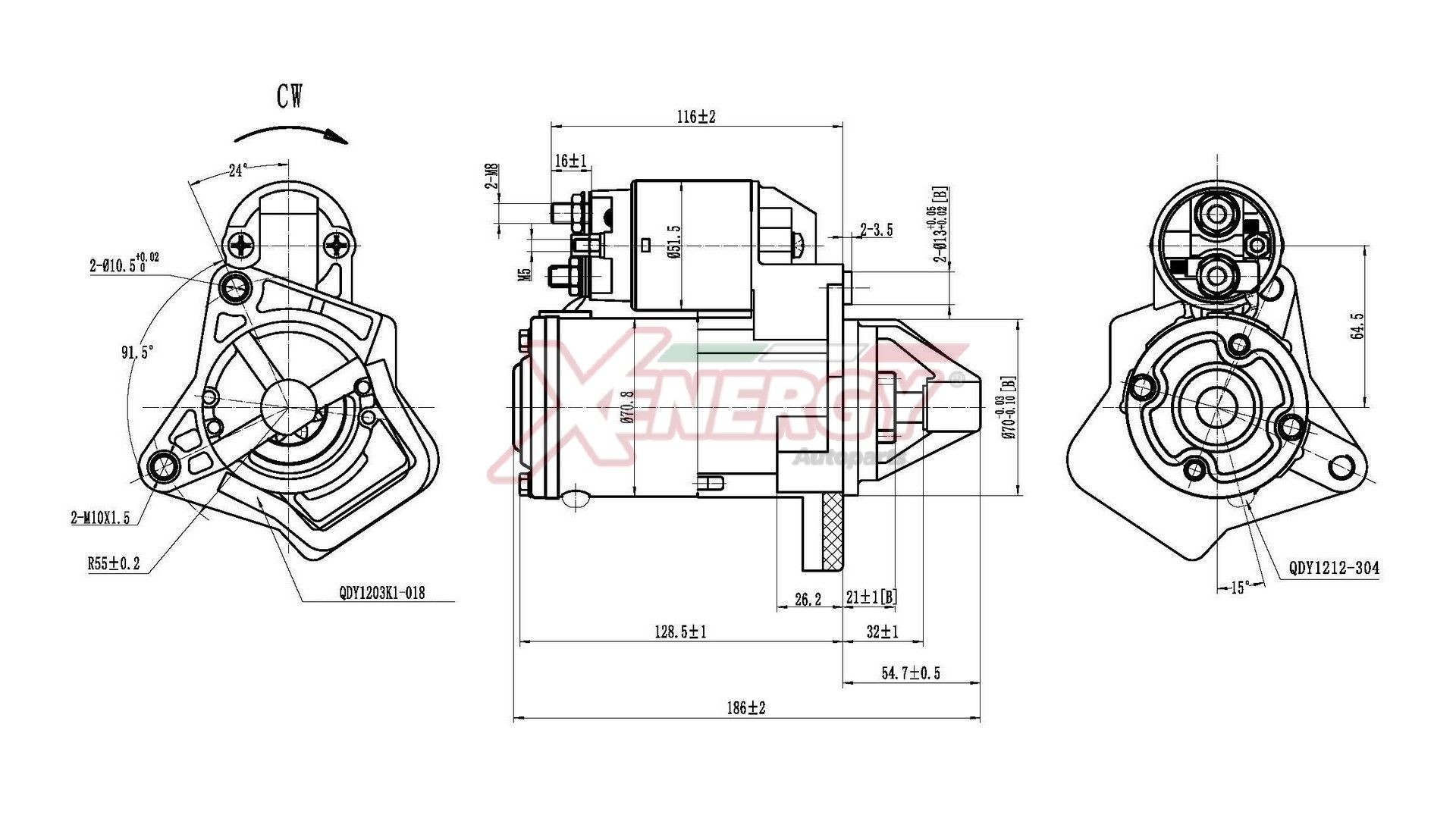 AP XENERGY Starter XST26515AD XST26515AD Starter NISSAN NAVARA AP XENERGY