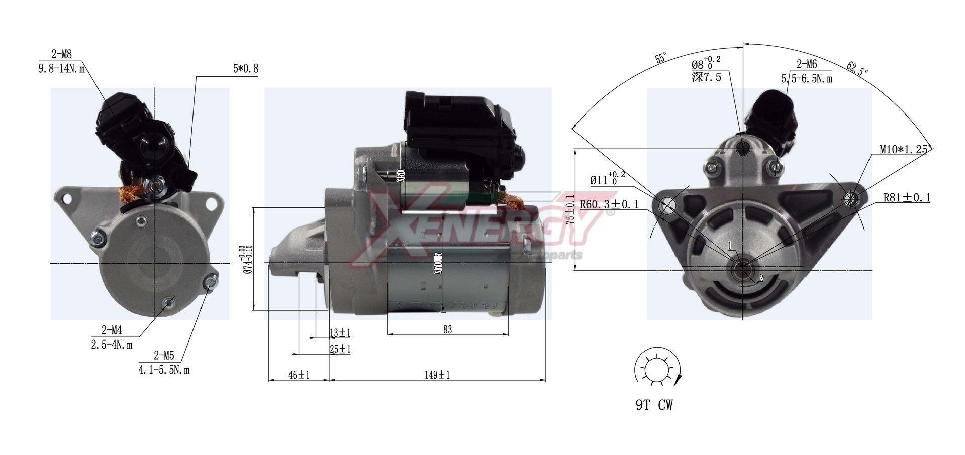 AP XENERGY Μίζα XST28840AD XST28840AD AP XENERGY Μίζα Lexus φθηνά