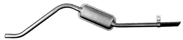 VEGAZ Bakre ljuddämpare FTS-406 VEGAZ FTS-406 Bakre ljuddämpare Palio Fire original