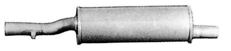 VEGAZ Middle silencer PGS-118IMA VEGAZ PGS-118IMA genuine Doblo II Box Body / Estate (263) centre exhaust price