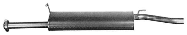 VEGAZ Uitlaat middendemper FS-324 VEGAZ FS-324 Tussendemper Mercedes-Benz 123-serie originele