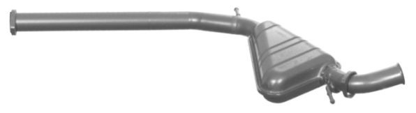 IMASAF Marmitta centrale 45.74.06 IMASAF 45.74.06 Marmitta centrale CHEVROLET TRANS SPORT originali