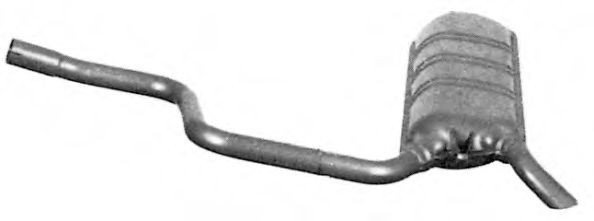 VEGAZ Silencieux arrière MS-140 VEGAZ MS-140 Silencieux arrière Mercedes S124 (W124) pas cher