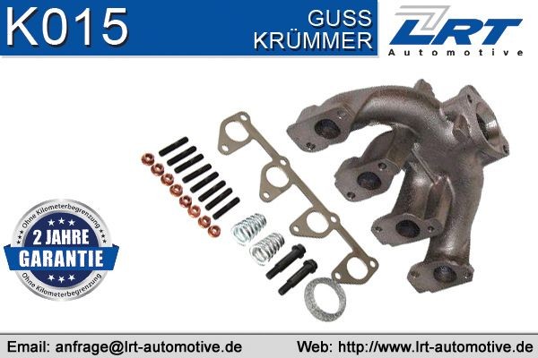 VEGAZ Collecteur d'échappement OAK-201 Alfa Romeo 75 Tubulure d'échappement VEGAZ OAK-201