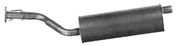 VEGAZ Middle silencer OS-345 Vauxhall ASTRA VEGAZ middle silencer OS345