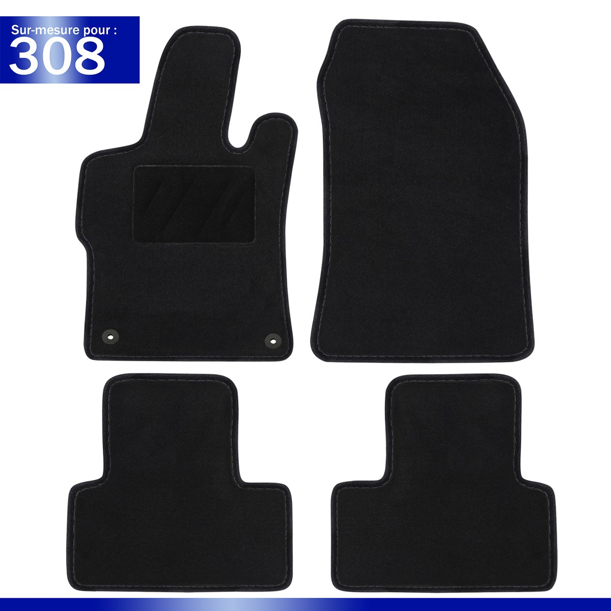 DBS Automatten 017800810190 DBS CRISTAL 017800810190 Comfort / interieur PEUGEOT 308 III SW 2021