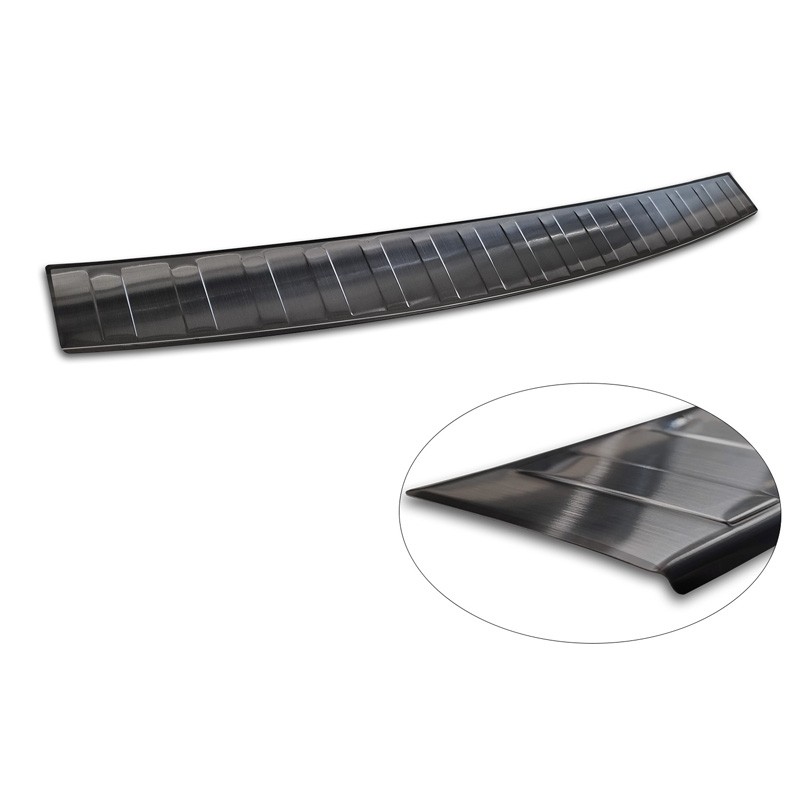 Avisa Nakładka na zderzak tylny czarny, Stal szlachetna Avisa 2/45367 Nakładka na zderzak tylny czarny, Stal szlachetna Mercedes EQE akcesoria