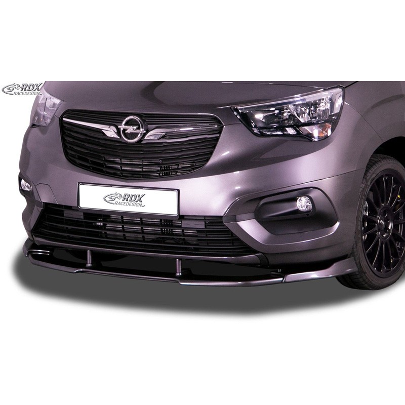 Front splitter RDX Racedesign RDFAVX30937 RDX Racedesign VARIO-X RDFAVX30937 2023 OPEL COMBO front splitter replacement