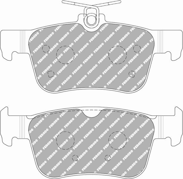 FERODO Klocki hamulcowe FCP5086H FERODO FCP5086H Hamulcowe Civic X Coupe (FC) 2018