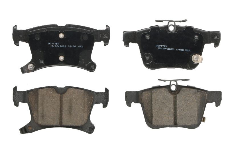 WAGNER Brake pad set ZD1901 ZD1901 WAGNER TOYOTA brake pad kit