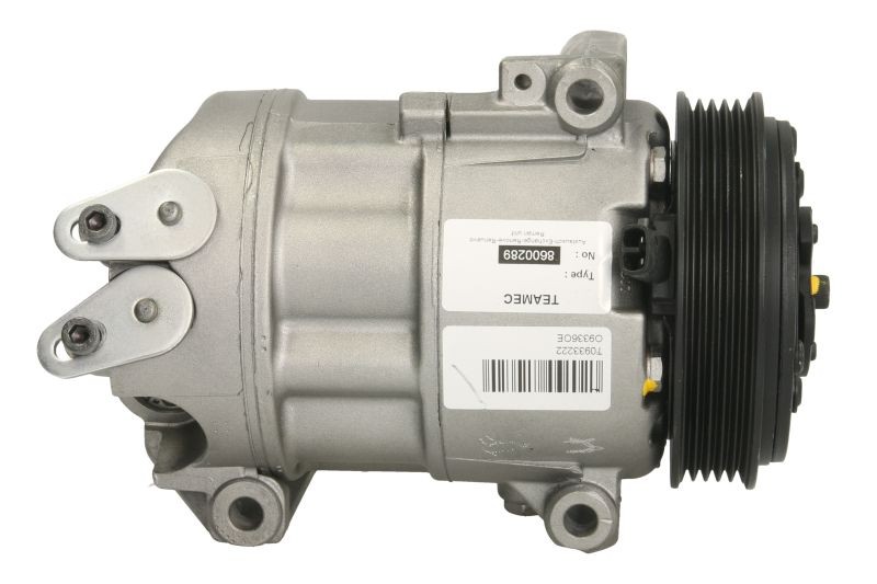 Compressor, ar condicionado TEAMEC 8600289 TEAMEC 8600289 Compressor de climatização FIAT TIPO 2024