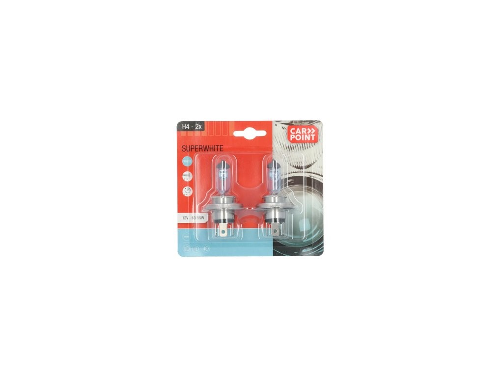 CARPOINT Lâmpada, farol de longo alcance 0760044 Lâmpada farol de nevoeiro SAAB CARPOINT Superwhite 0760044