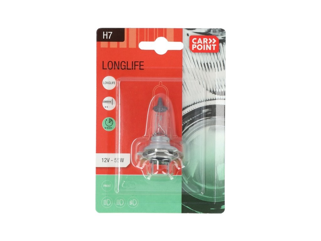 CARPOINT Kvēlspuldze, tālās gaismas lukturis 0760072 CARPOINT Abs sensor HYUNDAI Longlife 0760072