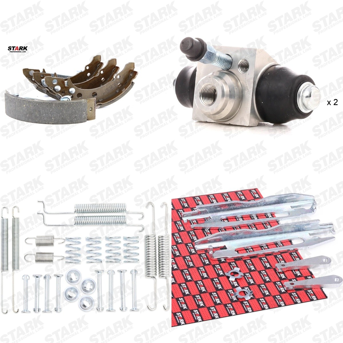 STARK Kit de freins, freins à tambours SKBSD-45990269 Kit freins à tambours STARK TOYOTA SKBSD-45990269