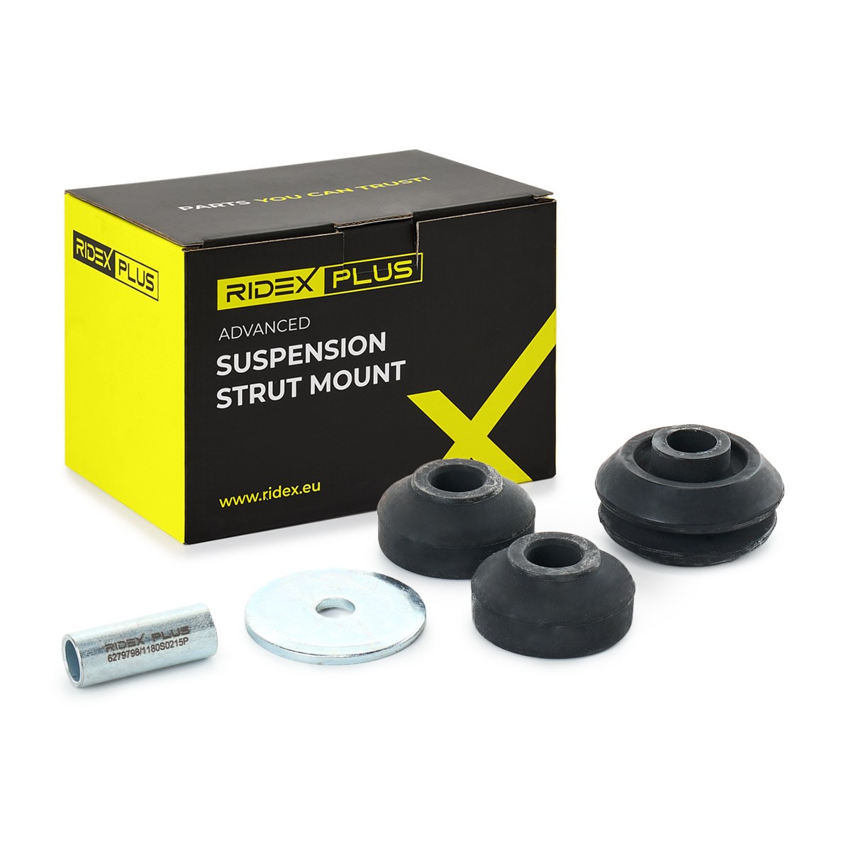 RIDEX PLUS Lożisko prużnej vzpery 1180S0215P Horné uloženie tlmiča RIDEX PLUS Seat EXEO 1180S0215P
