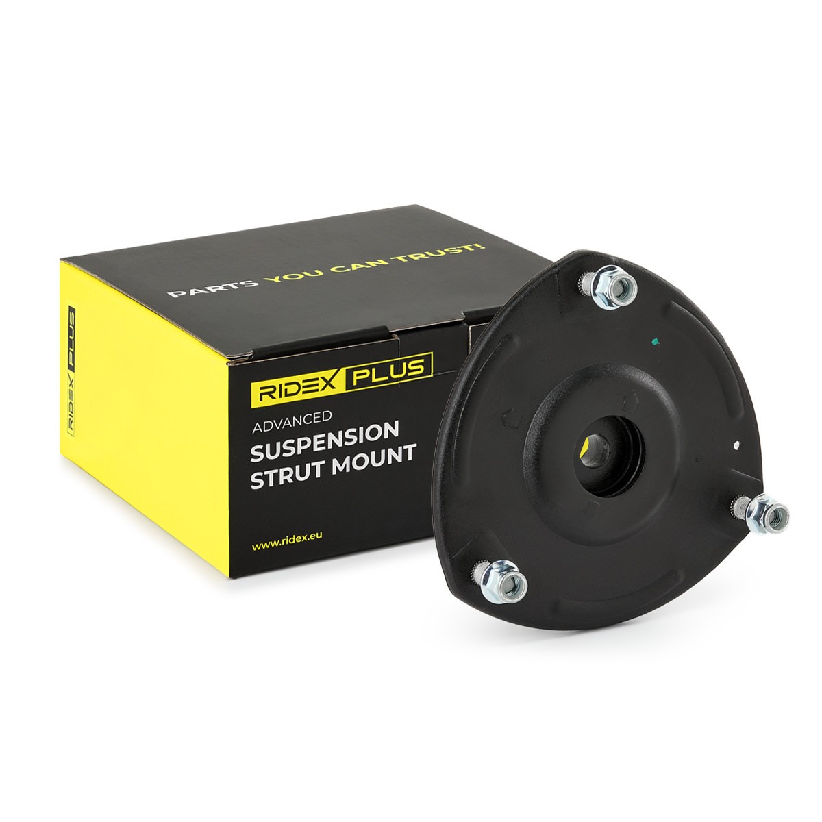 RIDEX PLUS Veerpootlager 1180S0158P Toplager veerpoot RIDEX PLUS NISSAN 1180S0158P