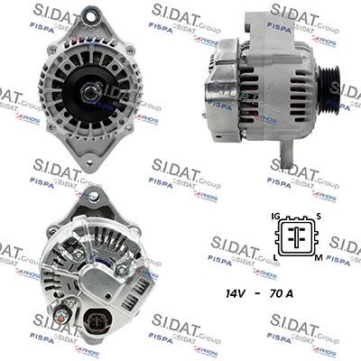 SIDAT Generator A12DE1417A2 A12DE1417A2 SIDAT generator SUZUKI LIANA