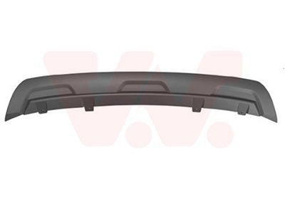 VAN WEZEL Achter-diffuser 1511508 1511508 Front lip DACIA LOGAN VAN WEZEL