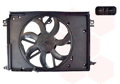 VAN WEZEL Kjølevifte 5475747 5475747 Radiator kjølevifte TOYOTA PROACE VAN WEZEL