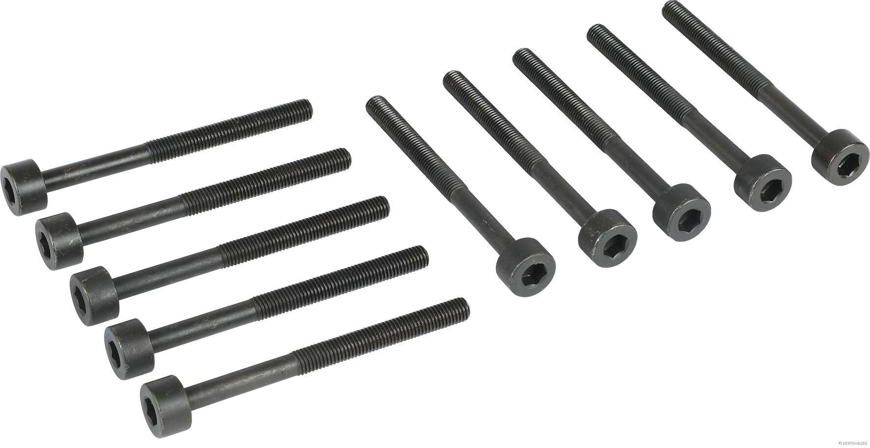 HERTH+BUSS JAKOPARTS Jeu de boulons de culasse de cylindre J1281065 J1281065 Vis de culasse NISSAN QASHQAI HERTH+BUSS JAKOPARTS