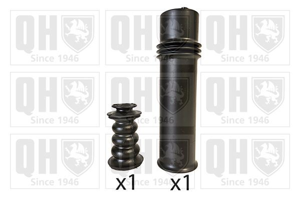 QUINTON HAZELL Dammskyddsats, stötdämpare QAB304K1 QAB304K1 QUINTON HAZELL genomslagsgummi MERCEDES-BENZ E-klass