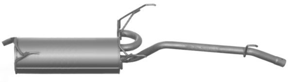 IMASAF Endschalldämpfer 58.52.07 IMASAF 58.52.07 Ape 50 Kastenwagen Auspuffe