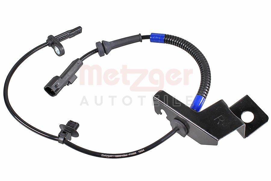ABS sensor METZGER 09001594 METZGER 09001594 2018 FORD S-MAX abs sensor replacement