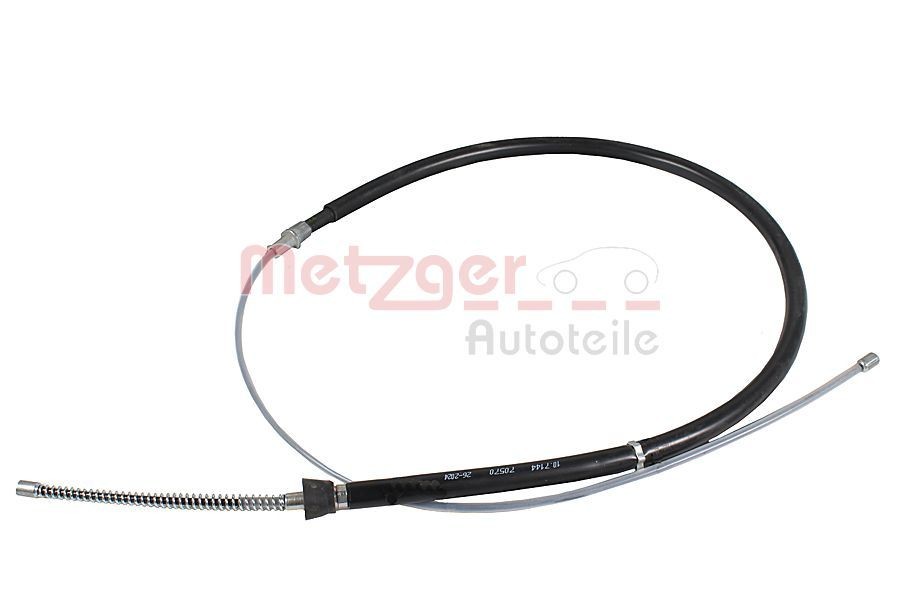 METZGER Tautrekk, håndbremse 10.7144 Bremsewire METZGER Seat EXEO 10.7144