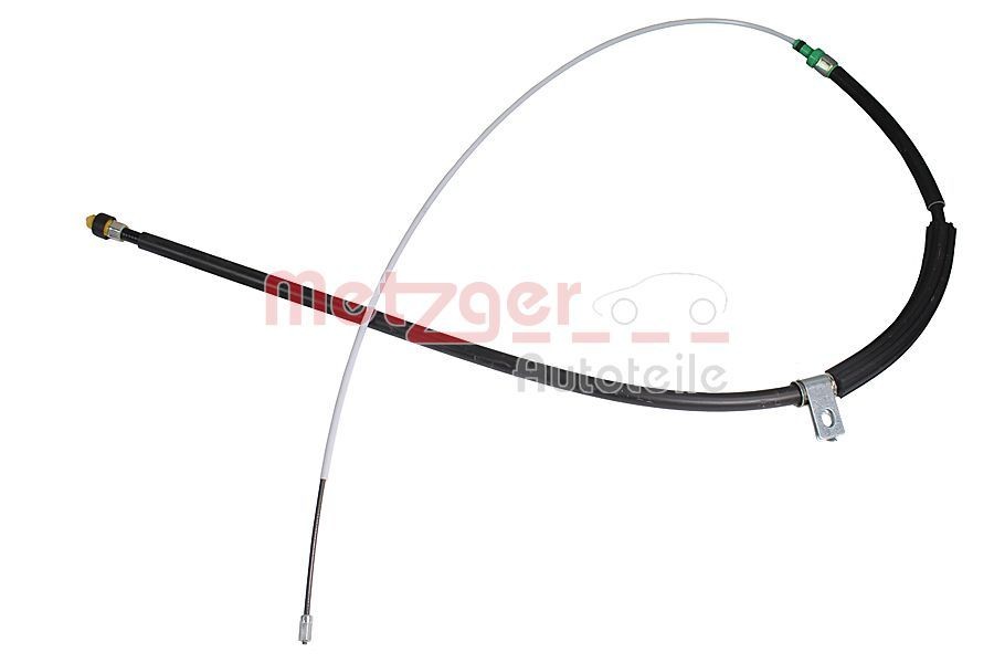 METZGER Żażné lanko parkovacej brzdy 17.9014 Ručná brzda METZGER Peugeot BOXER 17.9014