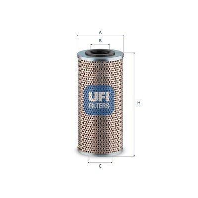 UFI Filtre hydraulique, boîte automatique 25.712.00 Filtre à huile boîte automatique UFI 190 25.712.00 pas cher