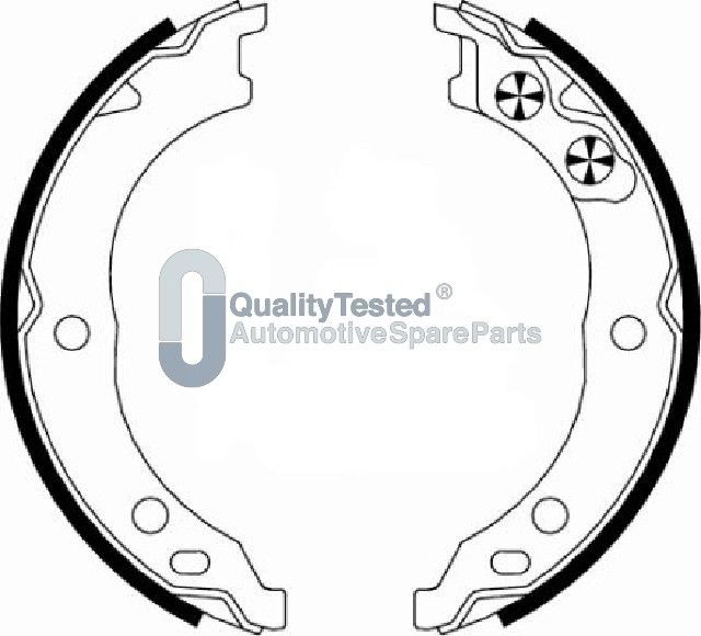 JAPANPARTS Bremsebakkesæt, parkeringsbremse GF0230JM Håndbremseklodser JAPANPARTS CABRIOLET GF0230JM billig