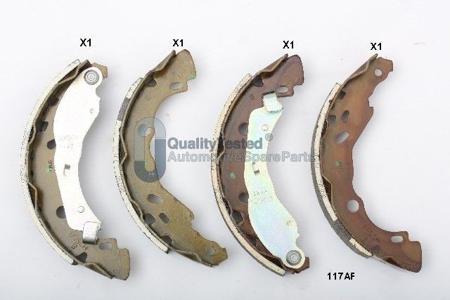 JAPANPARTS Bremsesko sett GF117JM GF117JM Bremseskosett NISSAN JUKE JAPANPARTS