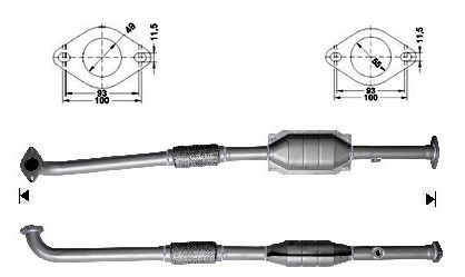 VEGAZ Katalüsaator MOK-936 VEGAZ MOK-936 Katalüsaator Rover 25 RF odav