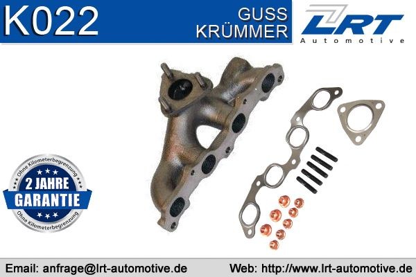 Udstødningsmanifold VEGAZ VAK-204 VEGAZ VAK-204: Udstødningsmanifold Seat ALHAMBRA 2012