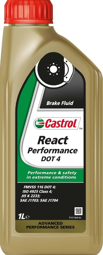 CASTROL Liquido freni 15F270 15F270 React Performance, DOT 4 costo Liquido freni CASTROL HONDA HR-V