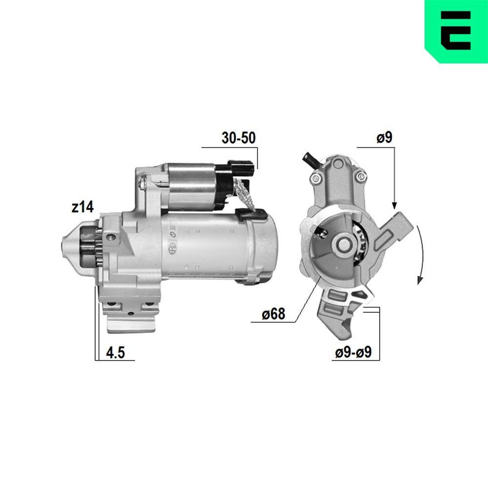 ERA Μίζα 221156A Μίζα ERA X3 221156A φθηνά