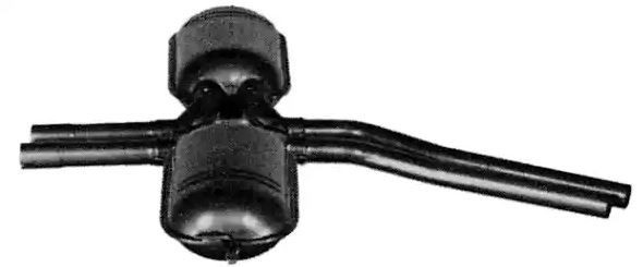 Μεσαίο σιλανσιέ VEGAZ MS-91 VEGAZ MS-91: Μεσαίο καζανάκι εξάτμισης Mercedes S-class 2006