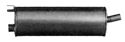 Mittenljuddämpare IMASAF ME.92.06 IMASAF ME.92.06 Resonator avgassystem MERCEDES-BENZ G-klass 2006