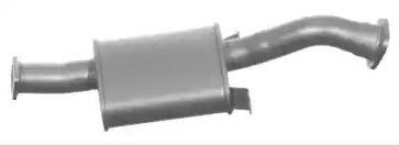 VEGAZ Midtre lydpotte MIS-121 MIS-121 Mellomlyddemper MITSUBISHI PAJERO VEGAZ