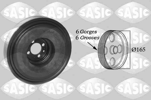 SASIC Rihmaratas, väntvõll 2150081 2150081 Väntvõlli rihmaratas ALFA ROMEO 156 SASIC