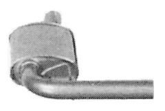 VEGAZ Front Silencer RS-168 VEGAZ RS-168 Renault Twingo 2 front silencer cost