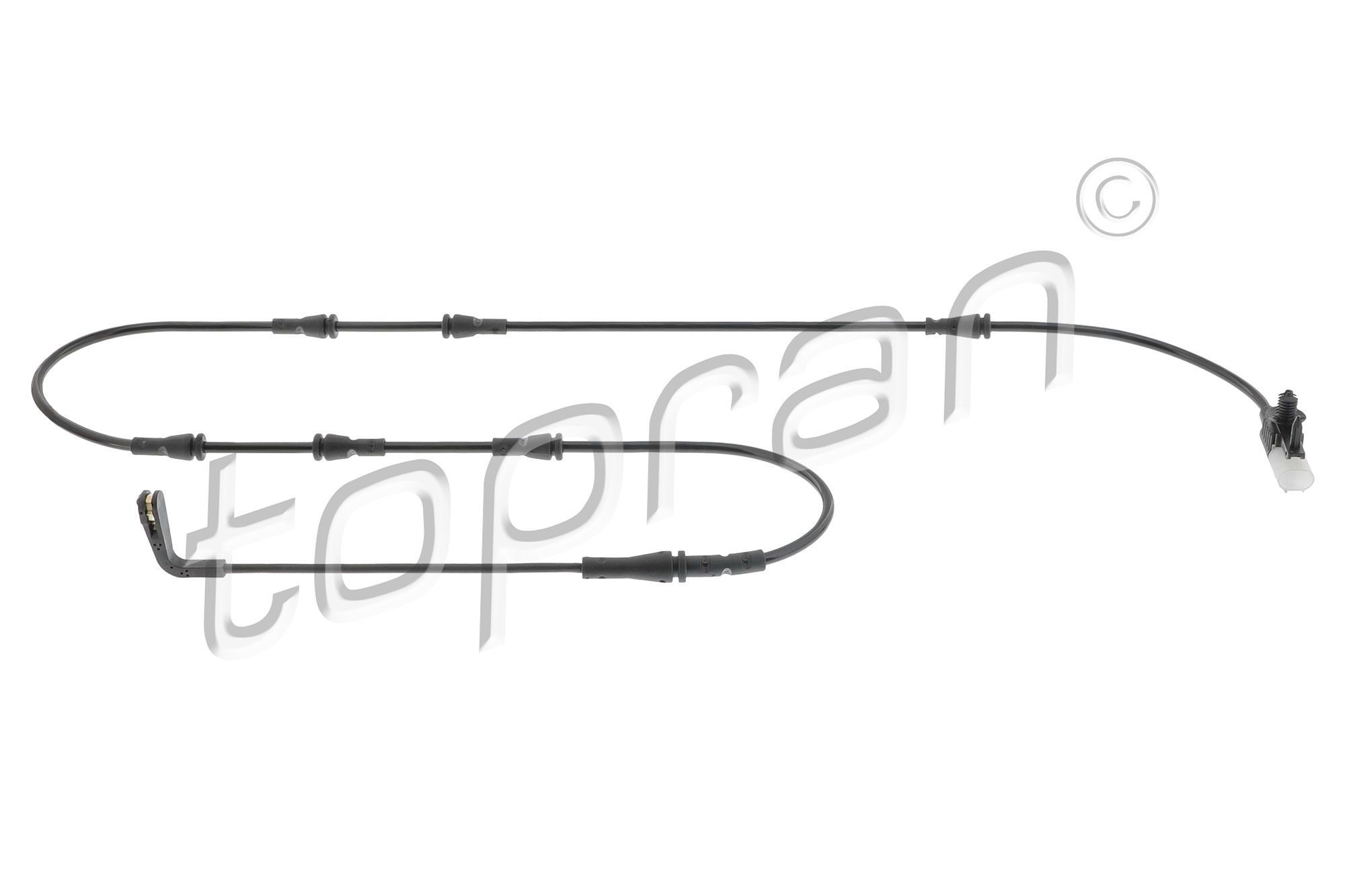 TOPRAN Výstrażný kontakt opotrebenia brzdového oblożenia 602 012 Snímač opotrebenia brzdových platničiek TOPRAN SL 602 012 lacné
