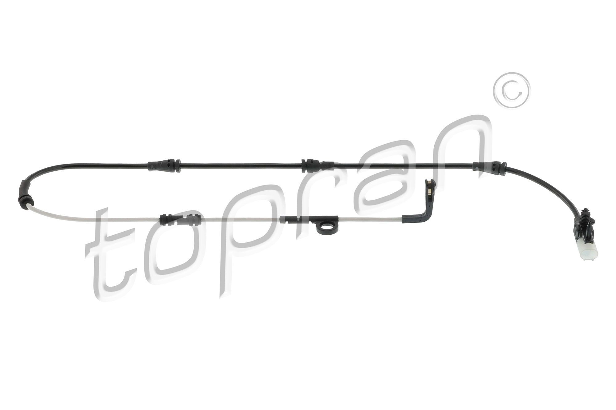 TOPRAN Προειδοπ. επαφή, φθορά υλικού τριβής των φρένων 602 013 Δείκτης φθοράς φρένων TOPRAN TAURUS 602 013 φθηνά