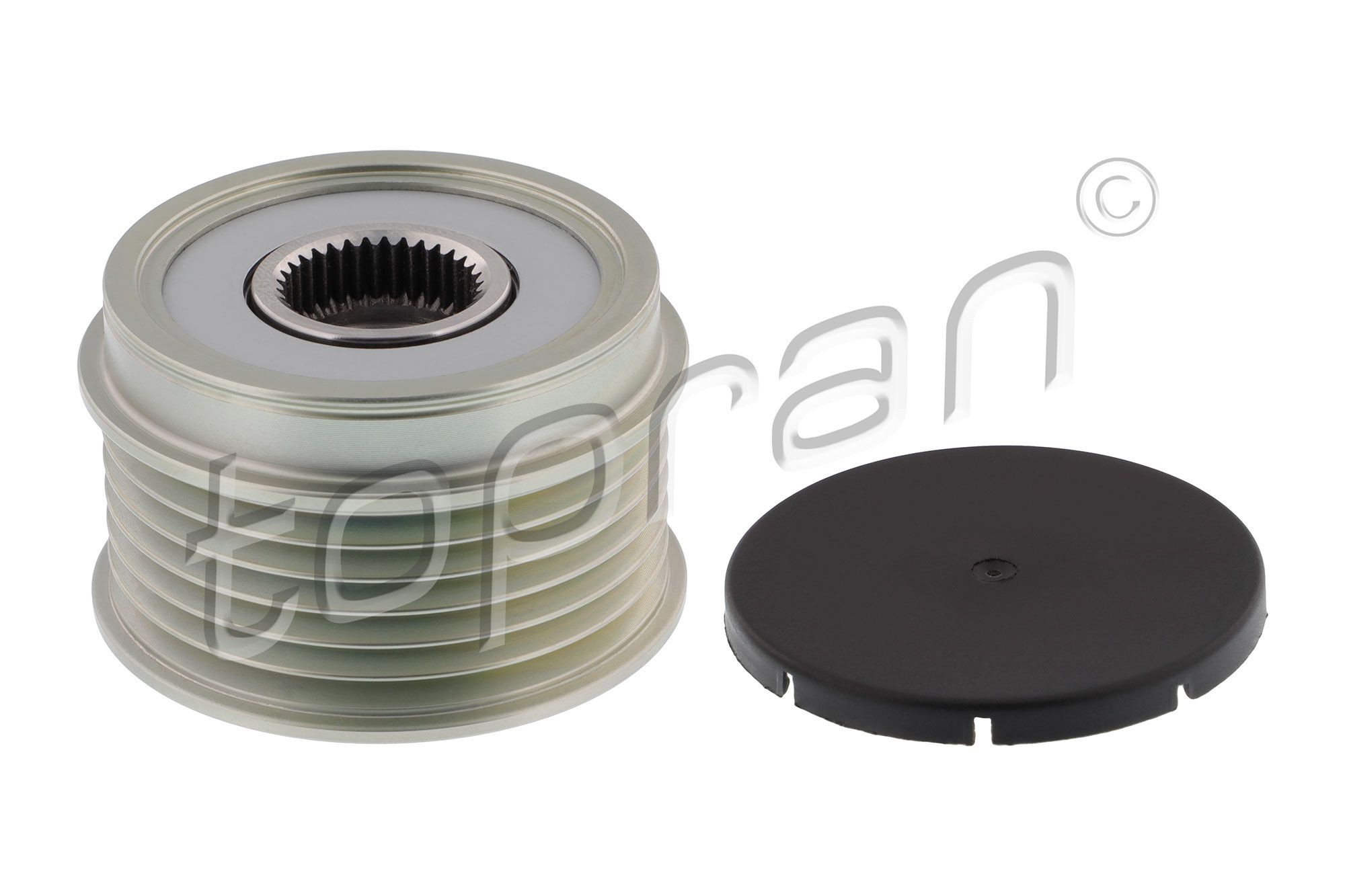 Dynamopoelie TOPRAN 822 078 TOPRAN 822 078: Vrijloop poelie dynamo Hyundai SANTA FE 2016