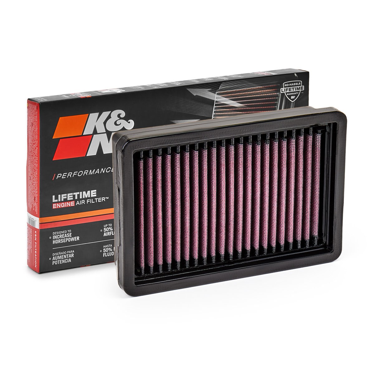 K&N Filters Luftfilter 33-3187 Luftfiltereinsatz K&N Filters Mitsubishi L300 / DELICA 33-3187