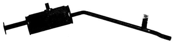 VEGAZ Silencieux arrière SZS-3 SZS-3 Silencieux SUZUKI GRAND VITARA VEGAZ