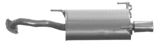 VEGAZ Marmitta TS-246 VEGAZ TS-246 costo Marmitta posteriore CHEVROLET S10